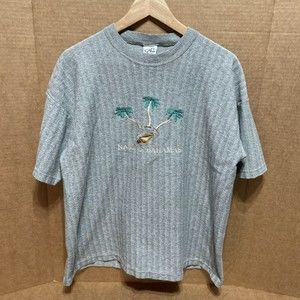 Vintage Nassau Bahamas T-Shirt, Green, XL, Cal Cru, Short Sleeve